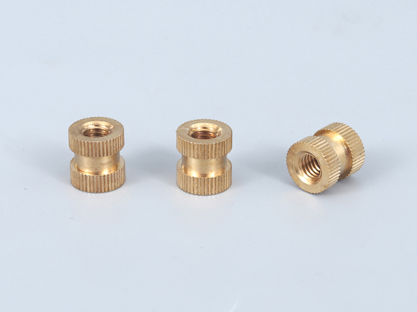 黄铜滚花限压套嵌件