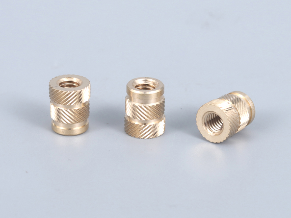 黄铜滚花塑料嵌件