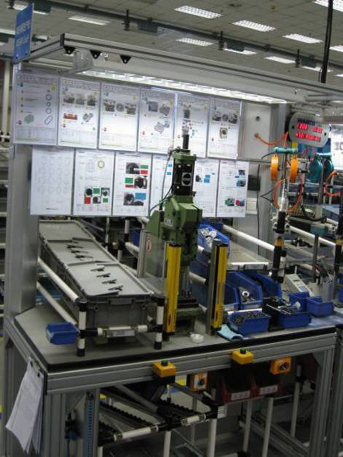 液压电磁阀组装生产线